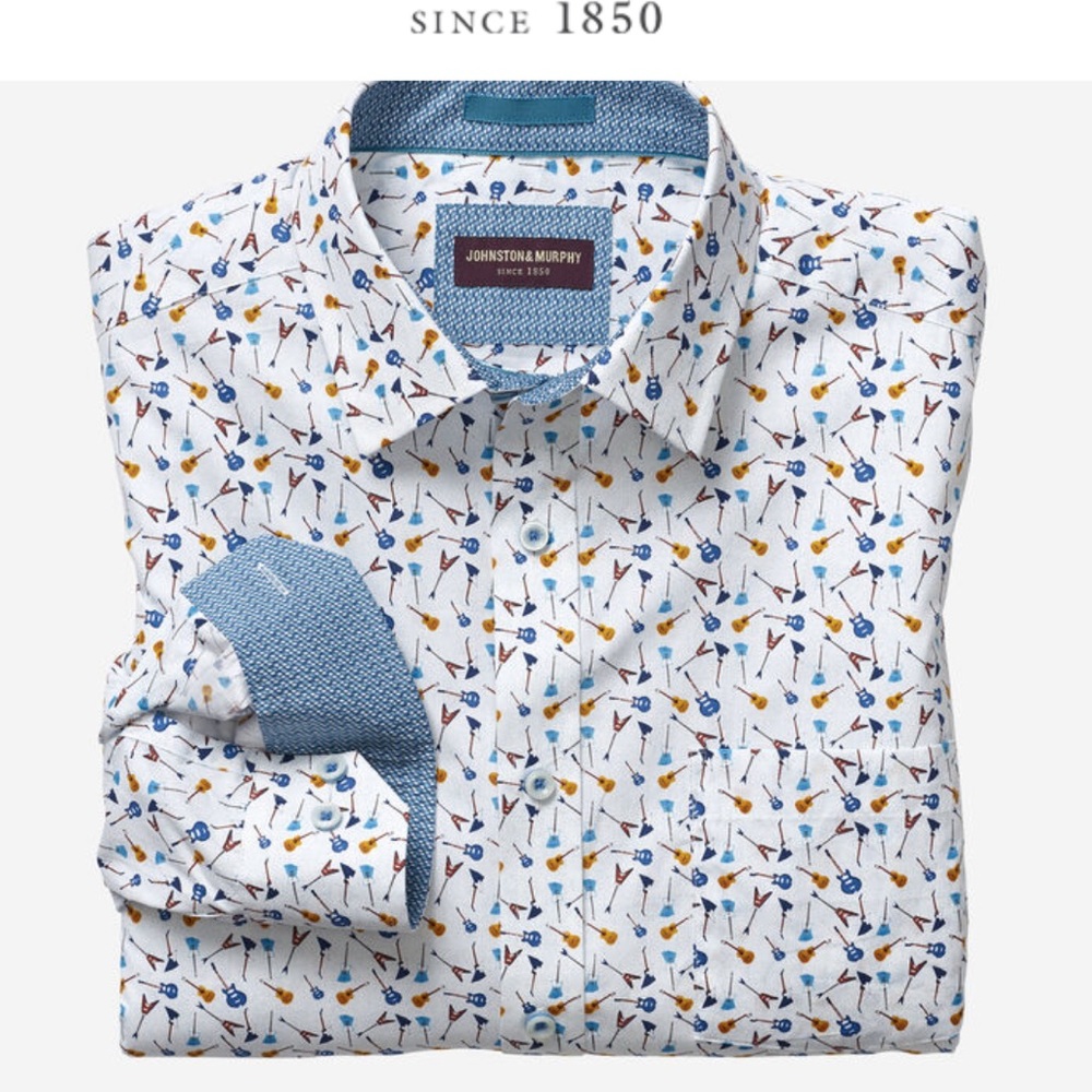 Johnston and Murphy button down shirt